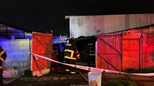 Investigan incendio que dejó un fallecido en Villa Las Américas de Los Ángeles