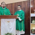 El presbítero Fabrizio Ferretti fue presentado oficialmente a la comunidad de Santa María Madre de la Iglesia., Parroquia Santa María Madre de la Iglesia