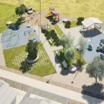 Antuco proyecta nueva plaza para Villa Jardín con protagonismo de la comunidad