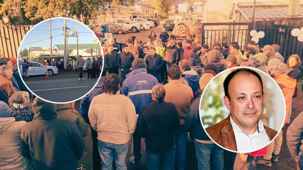 Multitudinaria caravana despide en Laja al empresario Claudio Fica Ramírez, Laja TV