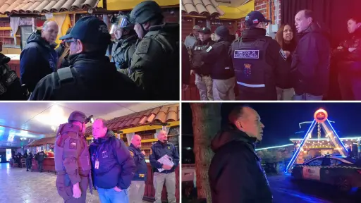 Seis infracciones laborales y una por patentes deja fiscalización nocturna en Los Ángeles