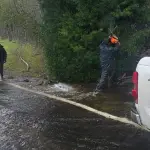 Caída de árboles y cortes de luz fueron las principales afectaciones producto del sistema frontal en la provincia de Biobío., Municipalidad de Quilaco