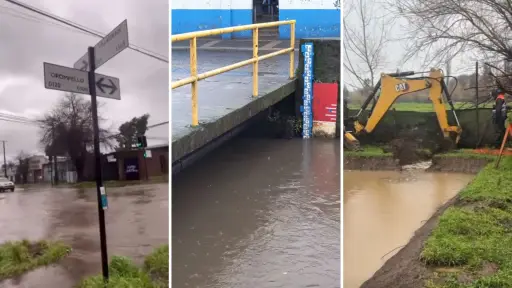 Más de 120 milímetros de lluvia y 106 emergencias: Los Ángeles realiza positivo balance tras sistema frontal