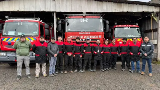INACAP Los Ángeles realiza diagnóstico técnico al Cuerpo de Bomberos de Mulchén