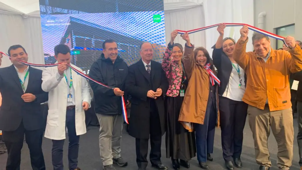 La ceremonia de reinauguración contó con la participación de alcaldes de la Provincia de Biobío, quienes participaron en el corte de cinta junto a representantes de la ACHS., Nicolás Maureira | La Tribuna