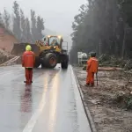 Vialidad reporta rutas con precaución en la Región del Biobío tras sistema frontal, Radio Udec 