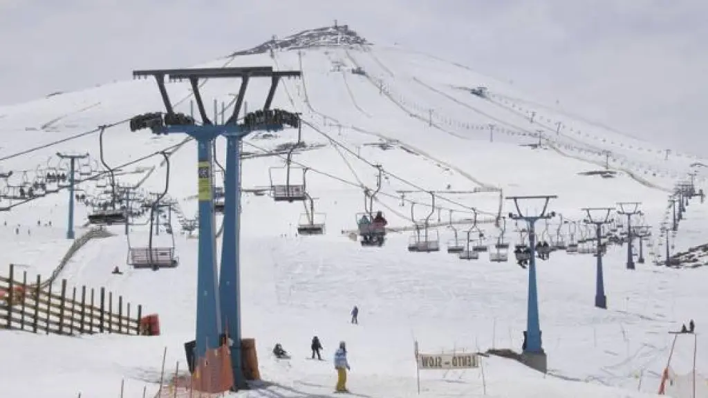 Pronóstico estima hasta 178 cm de nieve en centros de esquí en Chile, internet