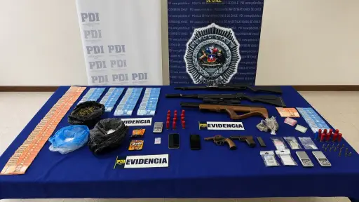 Operativo Bastión: Desarticulan banda dedicada al tráfico de drogas en Victoria y decomisa más de un kilo de cocaína