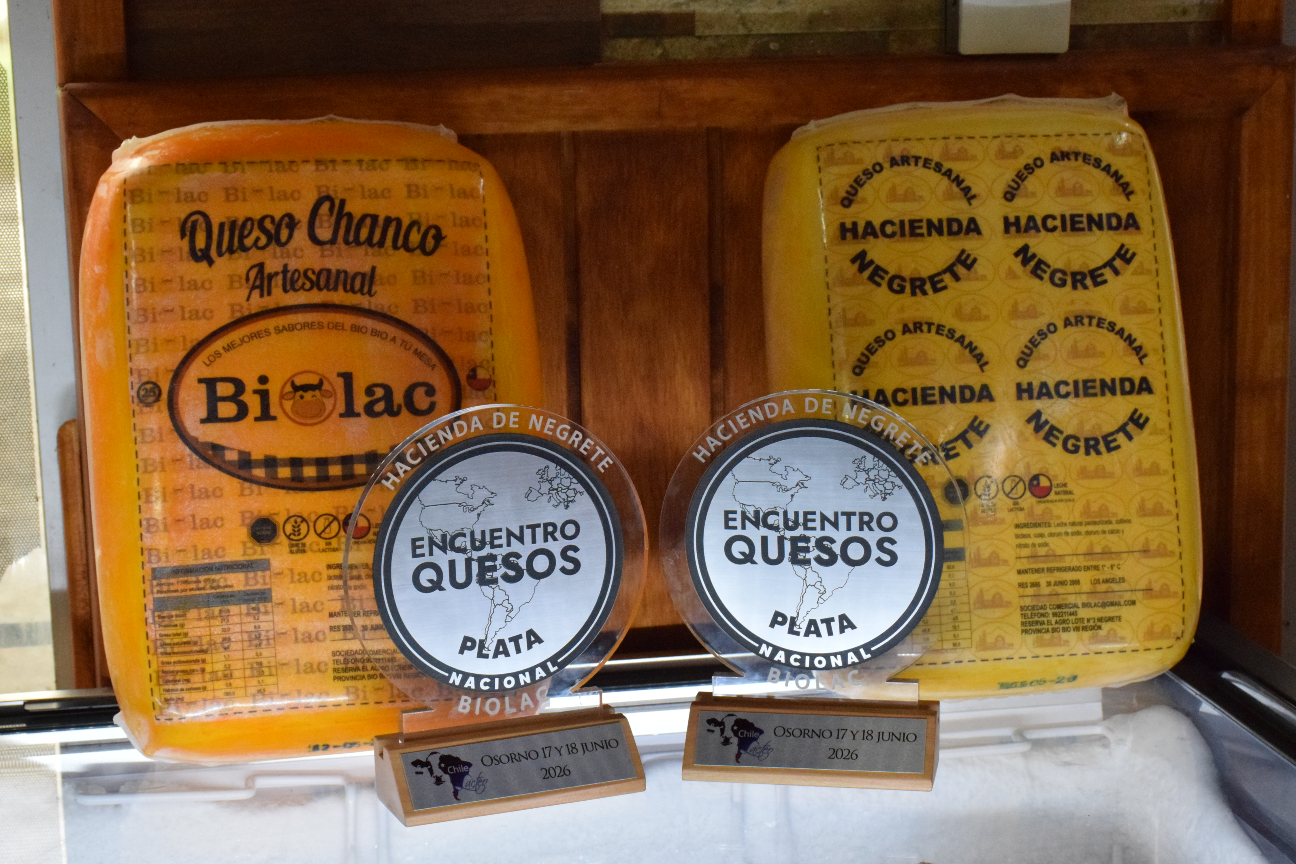 Quesos mantecoso y chanco, ganadores de medalla de plata / La Tribuna
