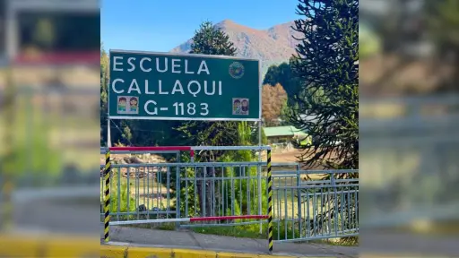Escuela G-1183 Callaqui lamenta fallecimiento de estudiante Daniel Gallina Piñaleo