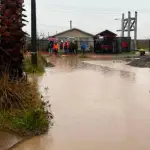 Los trabajos buscan facilitar el escurrimiento del agua en uno de los puntos afectados por las intensas lluvias., Delegación Presidencial Provincial Biobío - Serviu Biobío