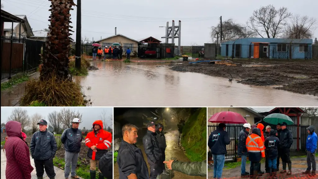 Sistema frontal en Biobío: delegado reporta contingencias controladas en Los Ángeles, Antuco y San Rosendo, Delegación Presidencial de Biobío