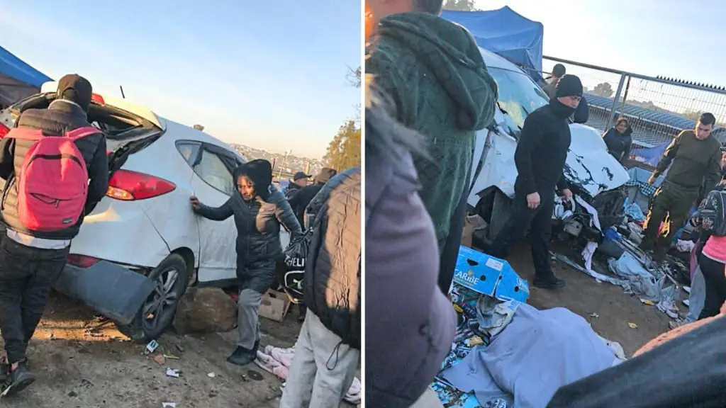 El hecho se registró durante la mañana de este domingo en la feria Caupolicán de Viña del Mar., Redes sociales