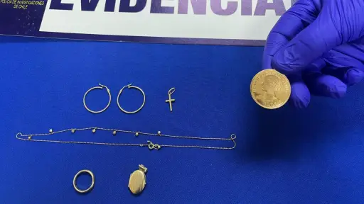 Asesora del hogar confesó millonario hurto de joyas en Chiguayante