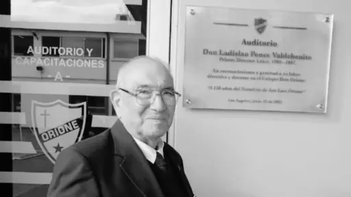 Fallece Ladislao Ponce, primer director laico y fundador del Colegio Don Orione de Los Ángeles