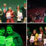Autoridades del Minvu encabezaron la entrega de los certificados de subsidio a las familias del comité habitacional Nahuen Antü., Seremi de Vivienda y Urbanismo Biobío