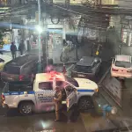 Carabineros y Dirección de Seguridad Pública fiscalizan estacionamientos en calle colo colo, La Tribuna 