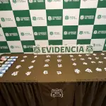 Tras el operativo, se incautaron altas cantidades de drogas y dinero en efectivo., Carabineros de Chile