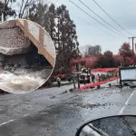 Cierre de puente obliga a vecinos de Duqueco a utilizar caminos alternativos en mal estado, cedidas