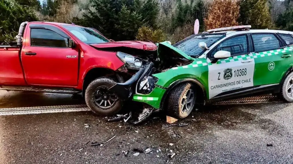 El accidente ocurrió a primeras horas de este domingo., Cedida