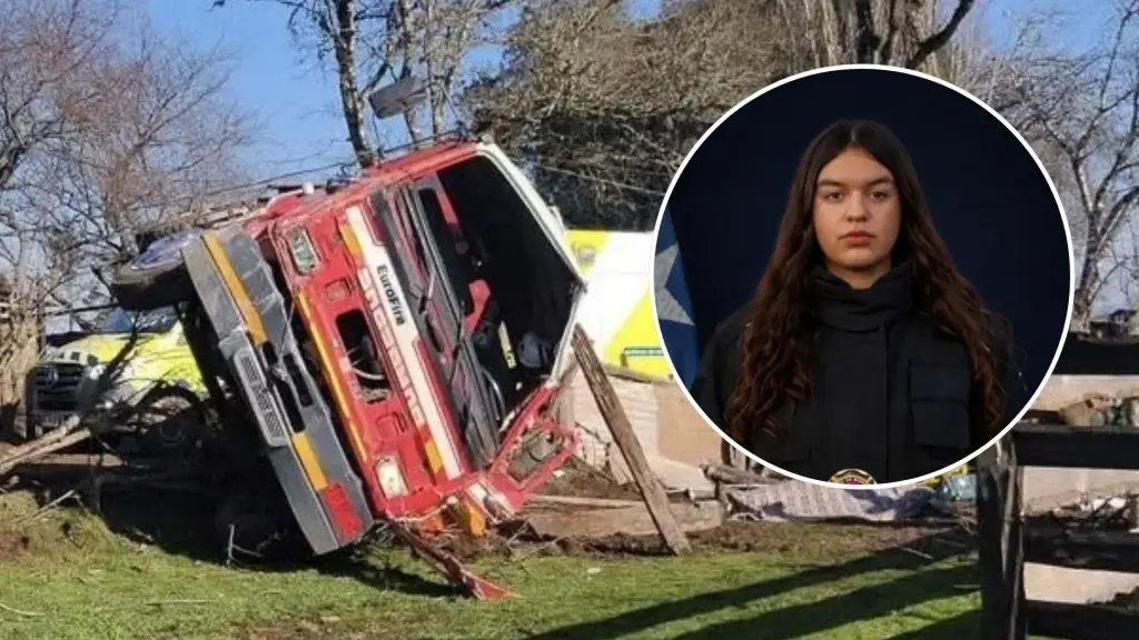 Bombera fallecida: Conductor de carro bomba es detenido por alcotest positivo tras fatal accidente en La Araucanía, La Tribuna