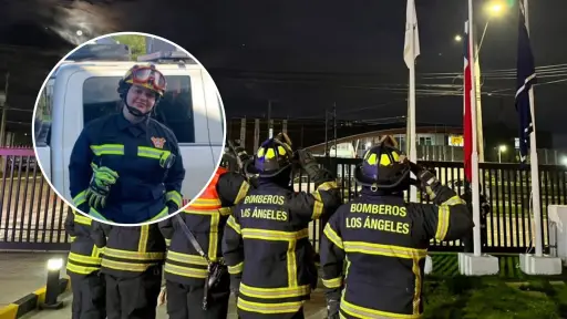 HOY: Bomberos de Los Ángeles hará sonar todas sus sirenas en homenaje a voluntaria fallecida en acto de servicio