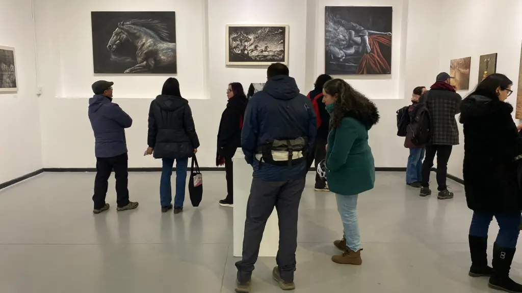 Inauguración de ‘Diálogos Variopintos’ en el Centro Cultural de Los Ángeles, cedida