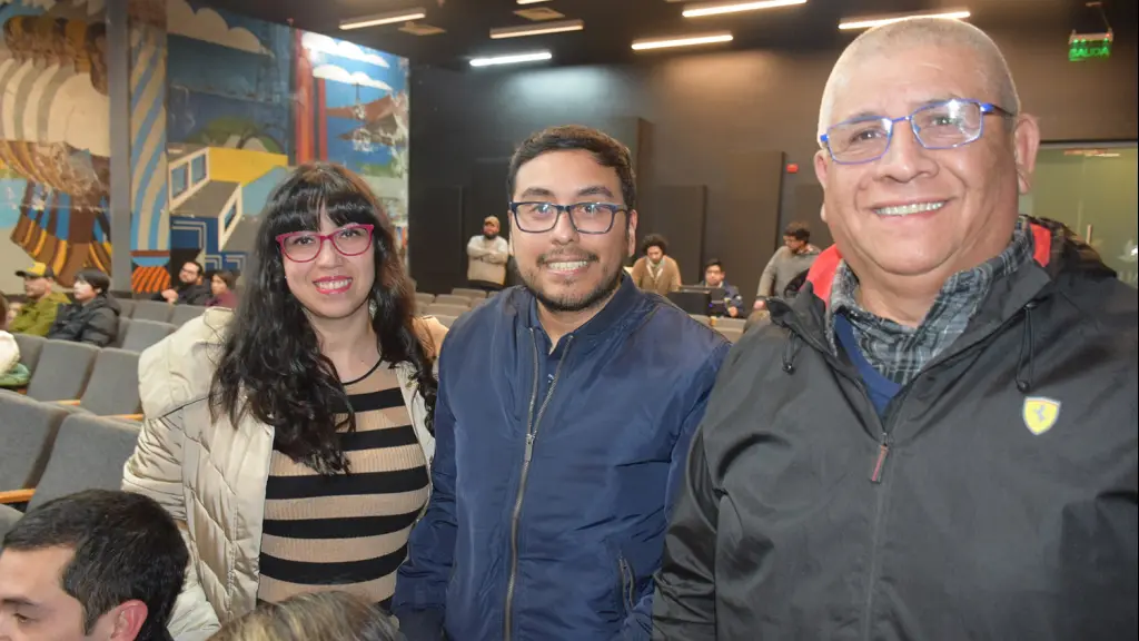 Camila Aravena, Daniel Aracena y Ricardo Salcedo. | La Tribuna