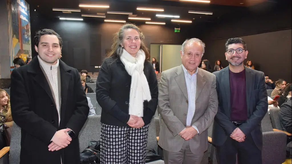 Pablo Coronado, Ángela Vergara, Renato Paredes y Rubén Aránguiz. | La Tribuna