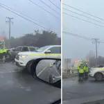 AHORA: Dos lesionados deja colisión entre camioneta y jeep en Los Ángeles, Cedidas