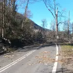 Antuco, Santa Bárbara y Quilaco afectados por viento Puelche: viviendas dañadas y cortes de luz en la cordillera de Biobío, cedida