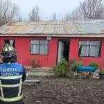 Voluntarios de la Novena Compañia de Bomberos asistieron inmediatamente al lugar, Cedida
