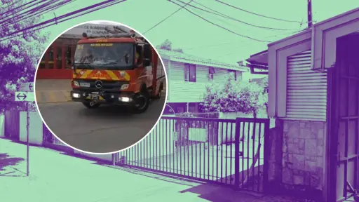 AHORA: Adulto mayor es rescatado por Bomberos tras quedar inconsciente en su vivienda en Los Ángeles