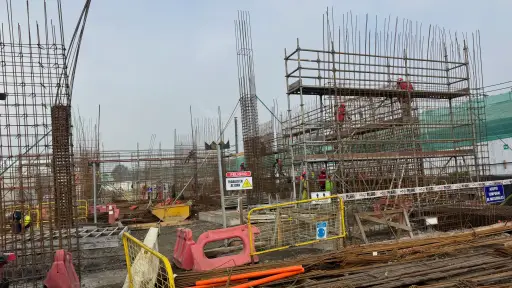 Nuevo Hospital de Nacimiento alcanza un 20% de avance y proyecta completar el 30% de la obra gruesa este año