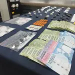 Se incautaron altas cantidades de cannabis, clonazepam y dinero en efectivo, PDI