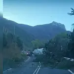 Estragos por Viento Puelche, Cedida