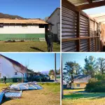 Las intensas ráfagas de viento puelche provocaron daños en decenas de viviendas de la comuna de Antuco, principalmente por voladuras de techumbres., Delegación Presidencial Provincial Biobío