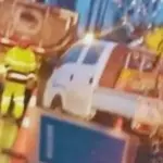 El cuerpo de Bomberos de Los Ángeles despachó una unidad al lugar., Diario La Tribuna