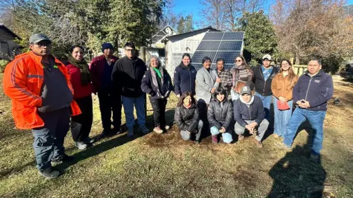Agricultora de Alto Biobío implementa primer sistema de riego con energía solar