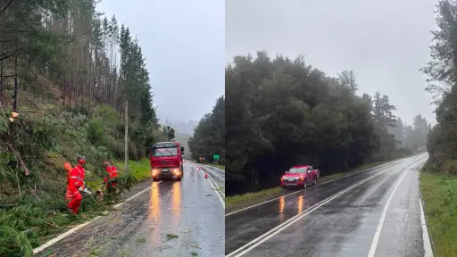 Rutas de la provincia de Biobío se mantienen operativas, según actualización del MOP