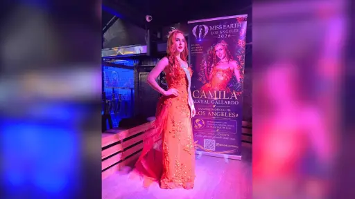 Camila Alveal es proclamada oficialmente Miss Earth Los Ángeles tras ceremonia de coronación