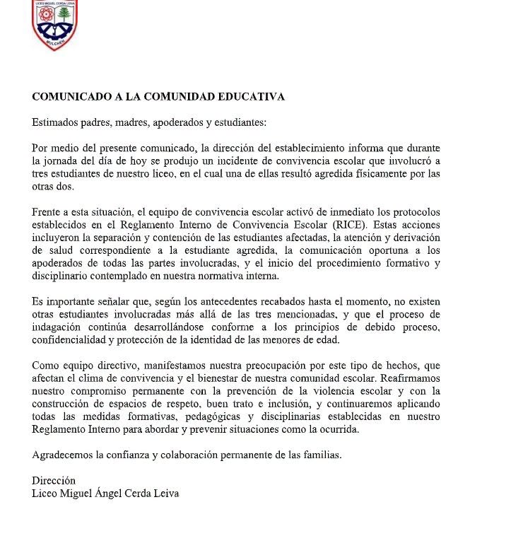 COMUNICADO / La Tribuna