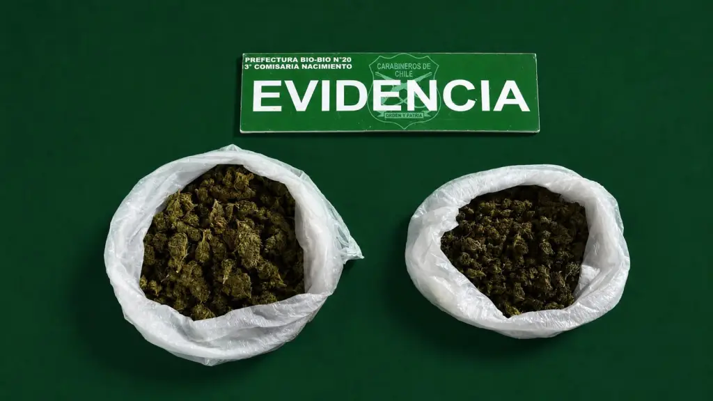 Decomiso de droga, Carabineros de Chile