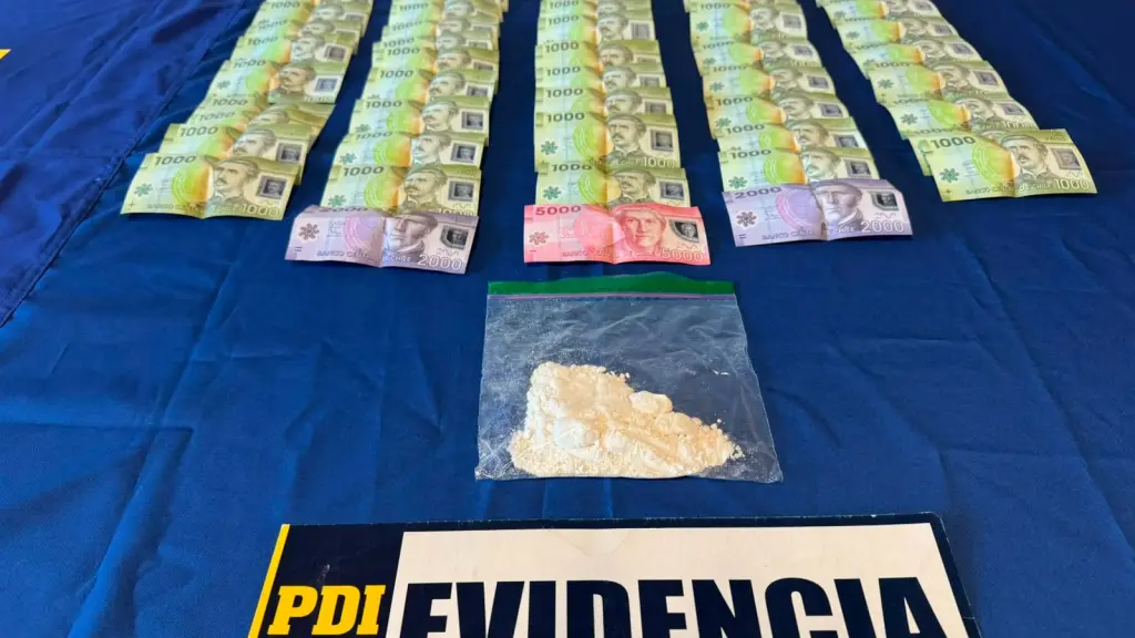 Droga incautada por la PDI en Los Ángeles, PDI Biobío
