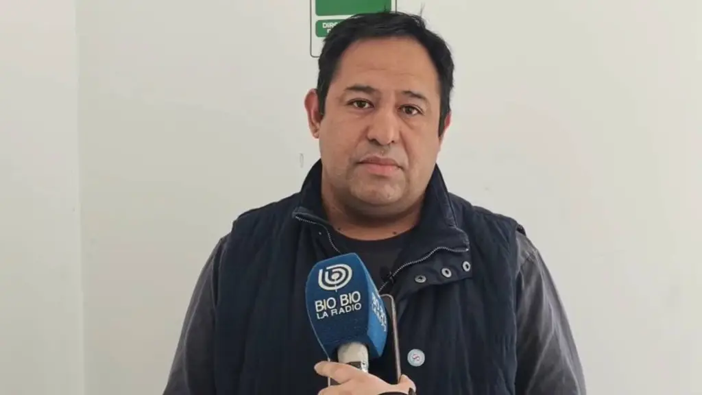 José Guiñilén, presidente del Sindicato Número 1 de Trabajadores de Celulosa Arauco / Cedida