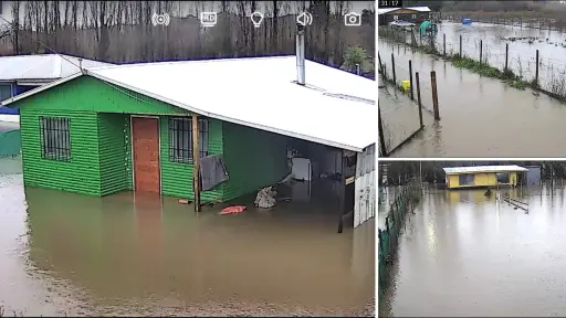 La situación es bastante compleja: vecina de Villa Santa Clara pide apoyo por inundaciones