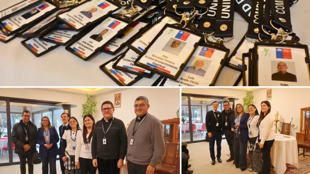 La entrega de credenciales se realizó durante la reunión mensual del Presbiterio Diocesano y permitirá un acceso más expedito de los sacerdotes al Complejo Asistencial Doctor Víctor Ríos Ruiz., Cedida