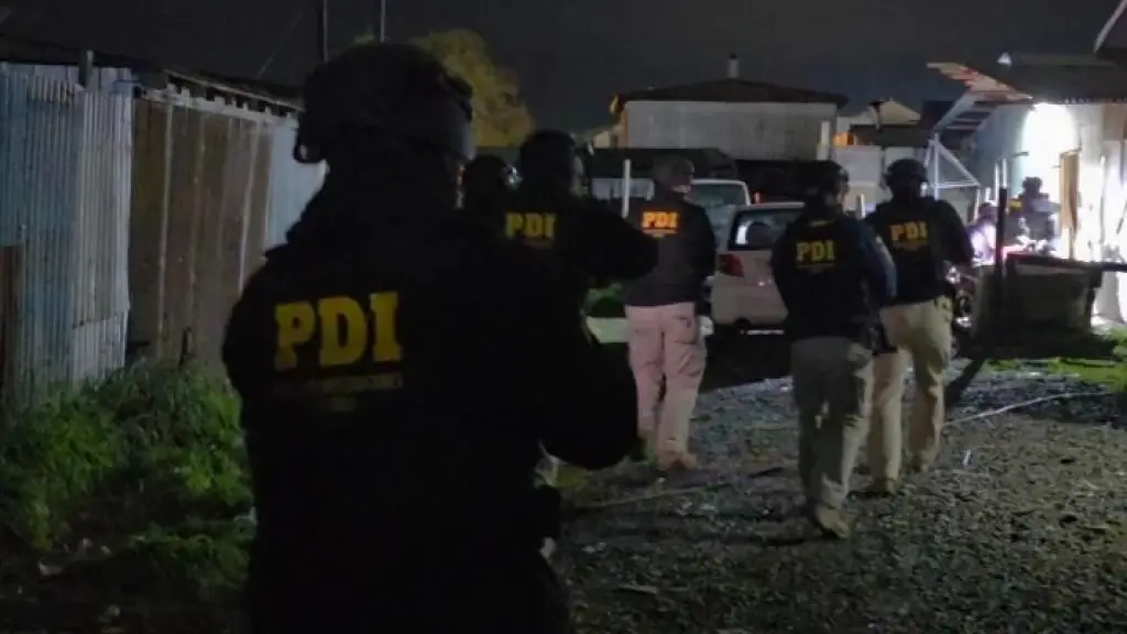 Un total de 30 personas fueron detenidas en la Región de La Araucanía , PDI Araucanía