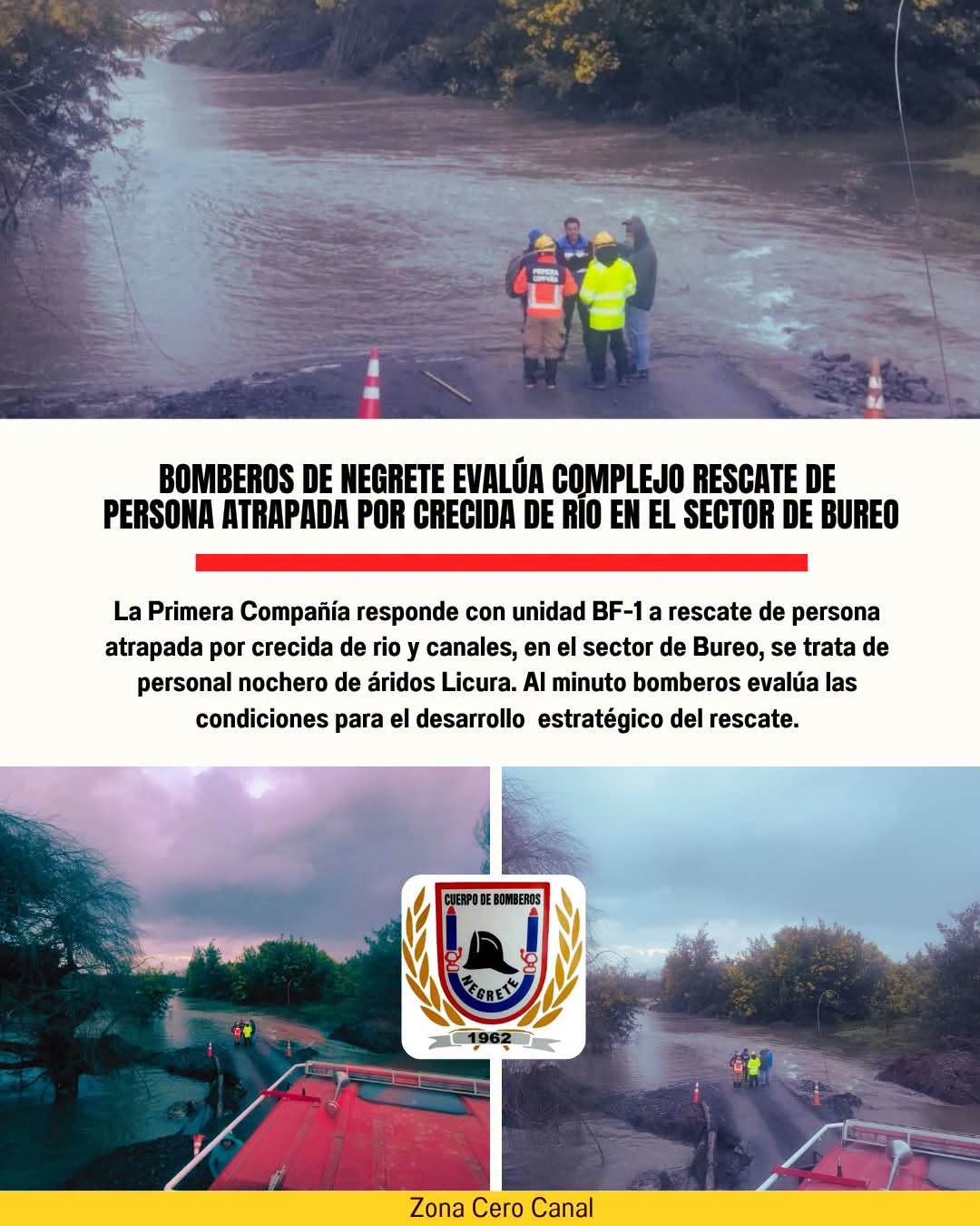 Comunicado / Bomberos de Negrete