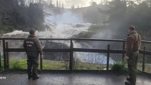 Carabineros intensifica patrullajes preventivos en la ribera del río Laja por alerta roja